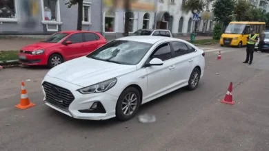 У Бердичеві Hyundai Sonata збила пішохода на переході: поліція розслідує ДТП