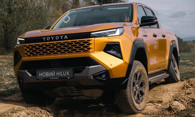 Новий Toyota Hilux 9-го покоління дебютував в Україні з дизельним м’яким гібридом