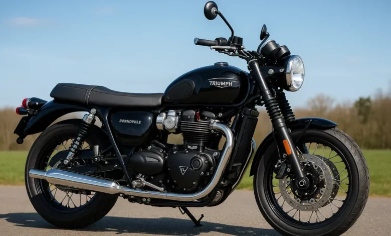 Triumph Bonneville T40 motorcycle