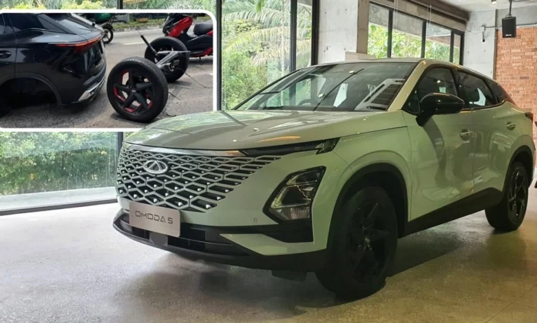 Chery відкликає майже 9 тисяч Omoda 5 у Малайзії через проблему з задньою віссю