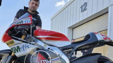 Майкл Данлоп натякнув на плани з унікальним Gilera 250 GP у кольорах Марко Сімончеллі