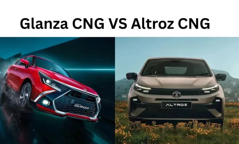Toyota Glanza e-CNG проти Tata Altroz iCNG: порівняння економічності та оснащення