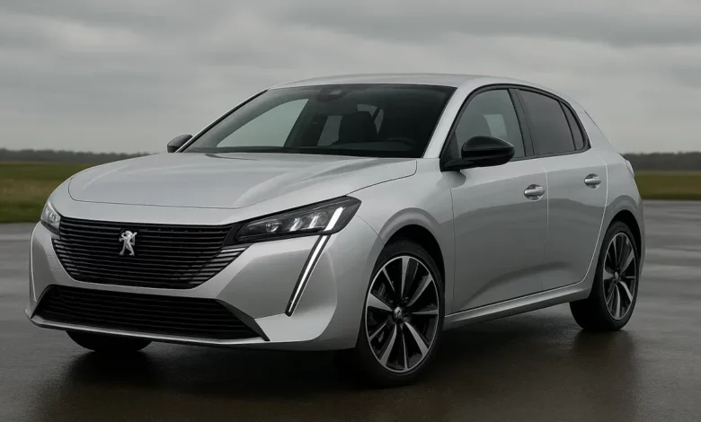 Peugeot E-T16 hatchback concept.