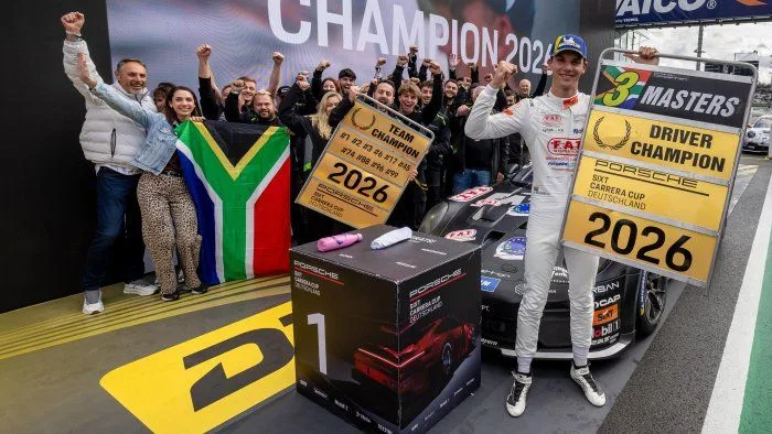 Південноафриканець Кіган Мастерс став чемпіоном Porsche Sixt Carrera Cup Deutschland
