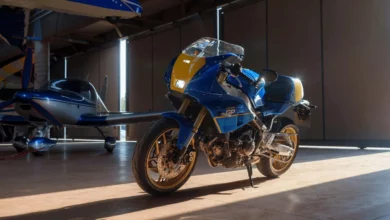 Yamaha XSR900 GP оновили до 2027 року у кольорі Legend Blue