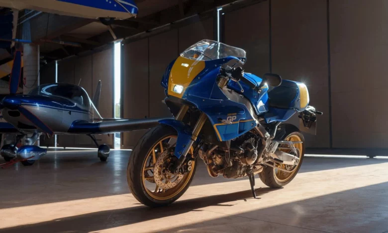 Yamaha XSR900 GP оновили до 2027 року у кольорі Legend Blue