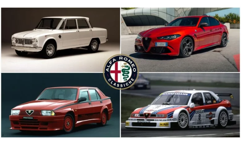 Alfa Romeo покаже еволюцію спортивних седанів на Auto e Moto d’Epoca 2026