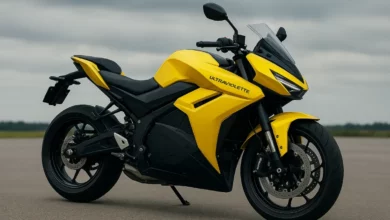 Ultraviolette F77 motorcycle