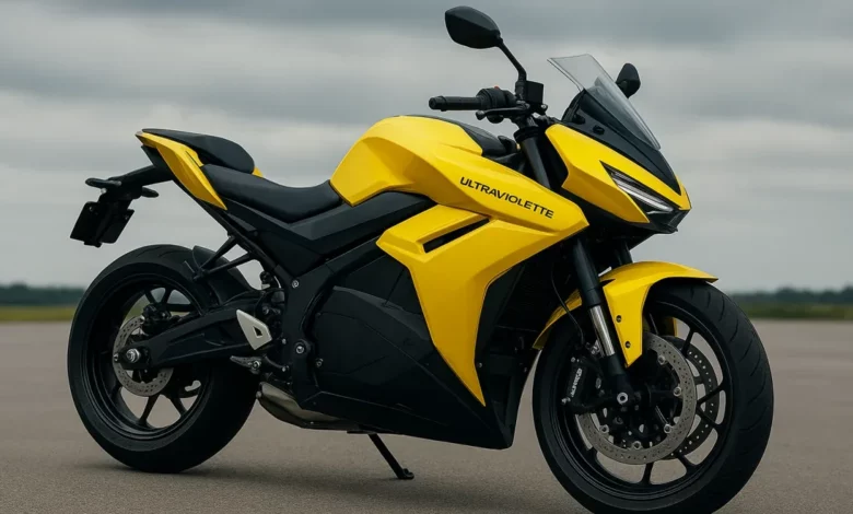 Ultraviolette F77 motorcycle