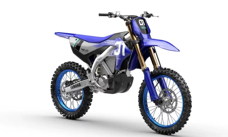 Електричний кросовий мотоцикл Yamaha YE-01 дебютує на MXoN 2026